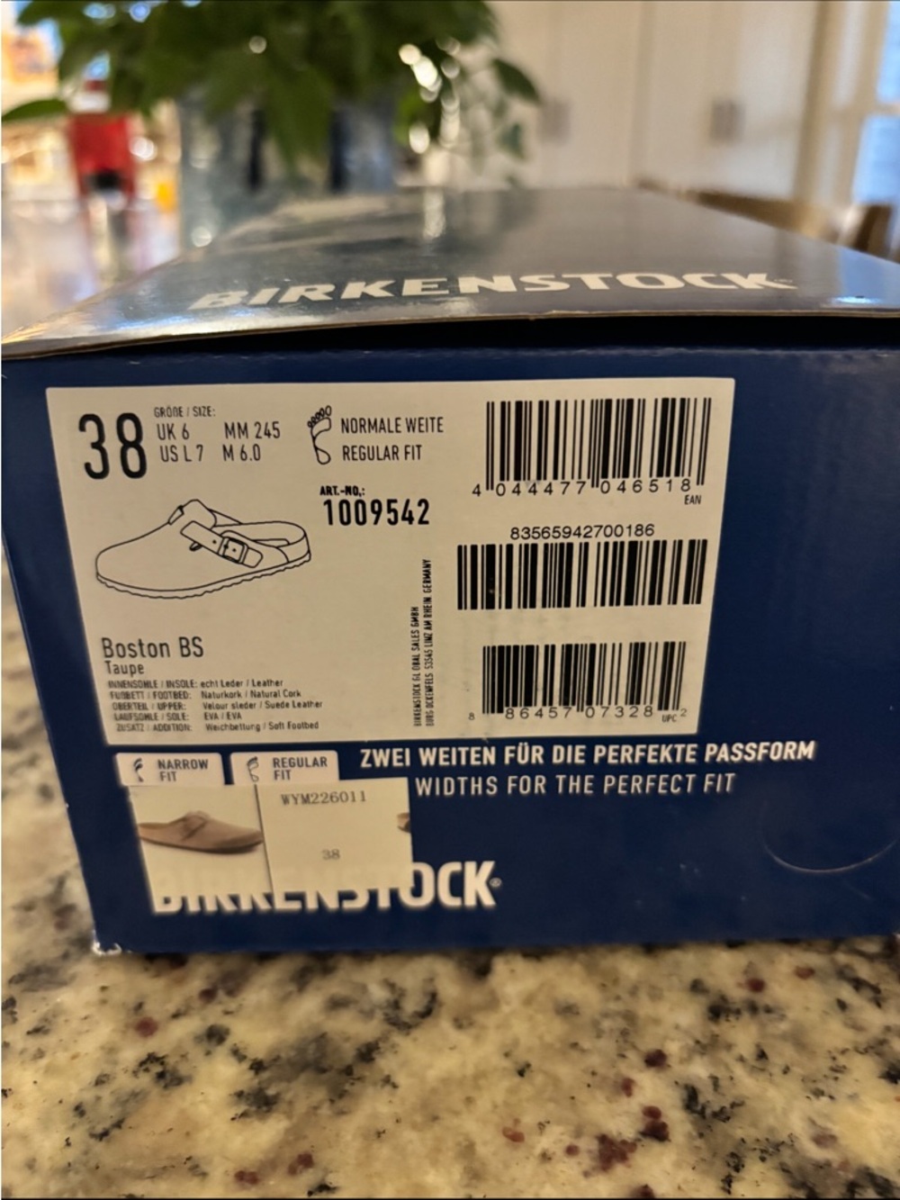 Birkenstock Boston Clog Box - Taupe - Picture 2 of 3